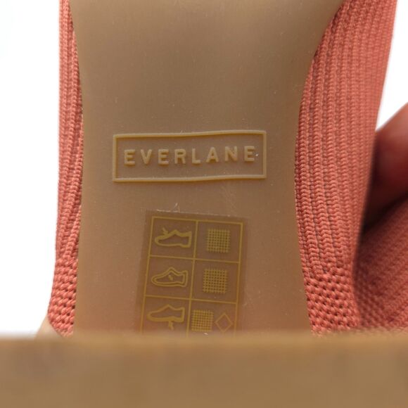 EVERLANE The Glove Mule ReKnit Block Heel Sandals Minimal Resort Boho Clean Girl - Picture 8 of 8
